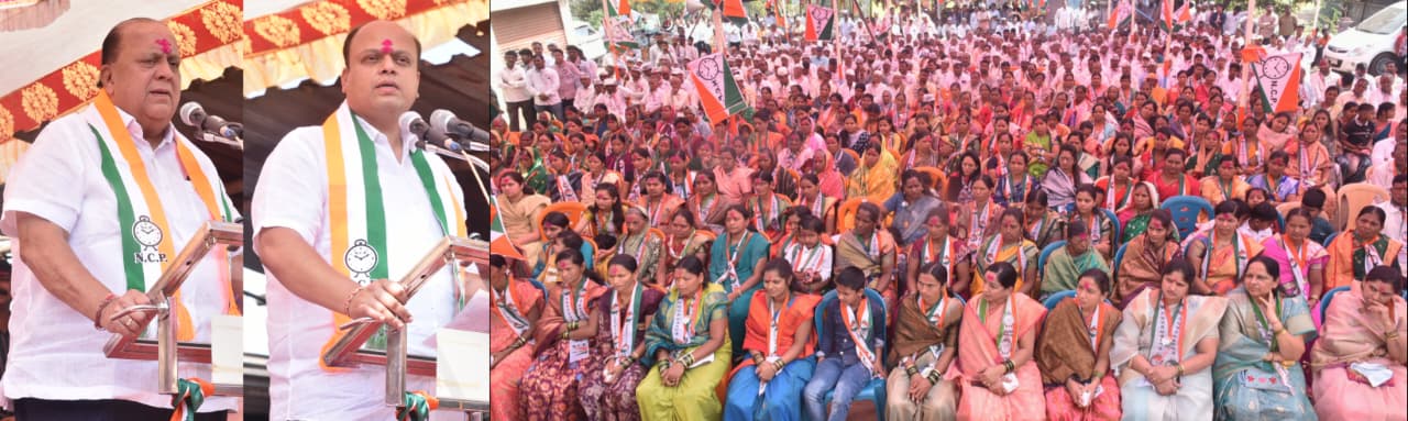 The victory of all candidates in Karveer is a true tribute to the late P N Patil Hasan Mushrif